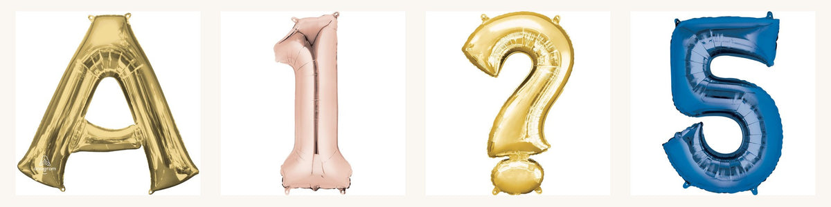 Letter & Number Balloons — Best sellers, New arrivals