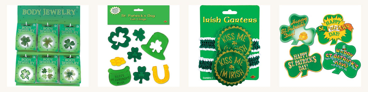 St. Patrick's Day — St. Patrick's Day Balloons, St. Patrick's Day Tableware, St. Patrick's Day Decorations