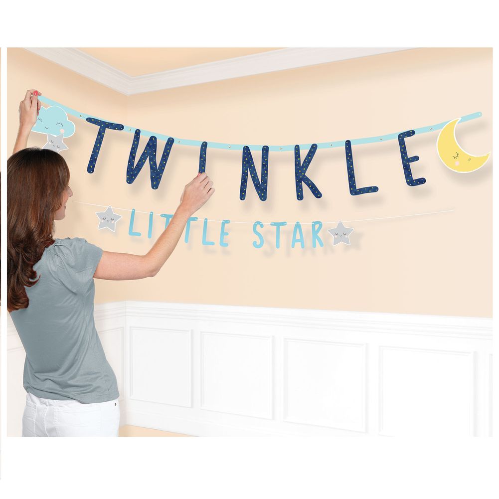 Twinkle Little Star Letter Banner