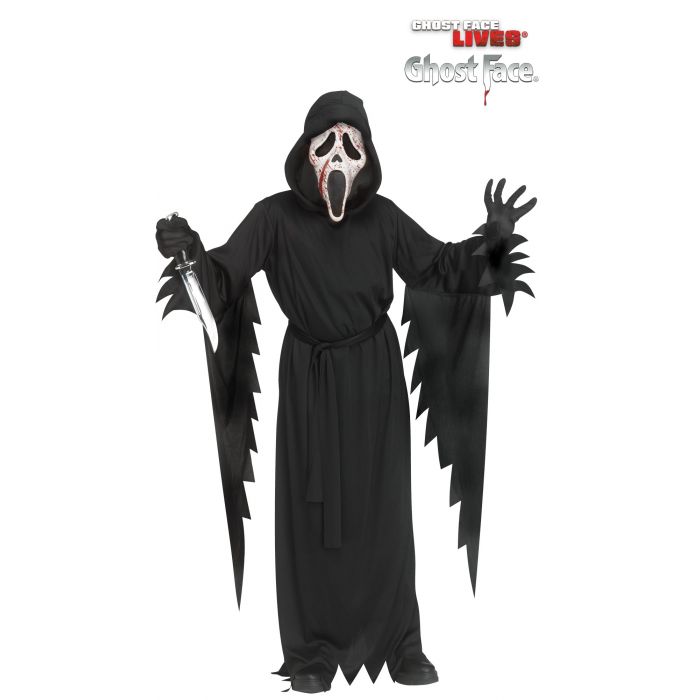 Splatter Ghost Face M 8-10