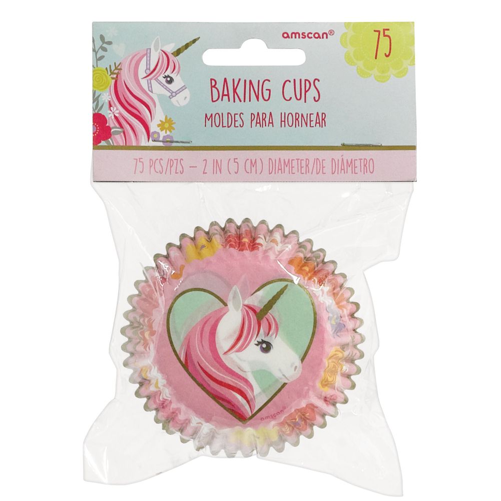 Magical Unicorn Baking Cups (75 ct)