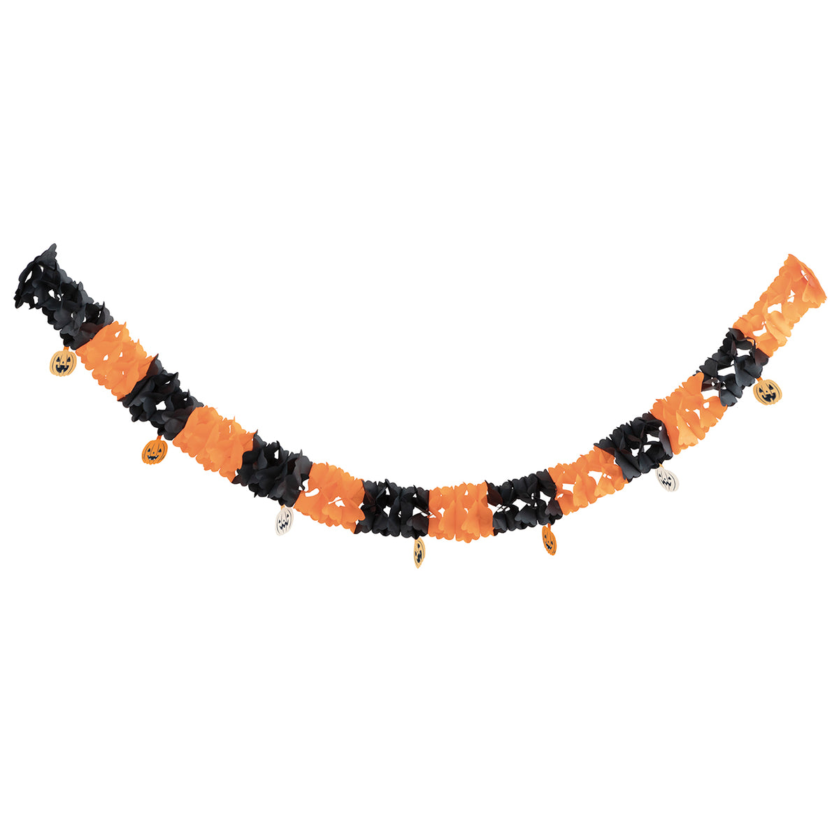 Halloween Bash Tissue Paper Garland 7ft