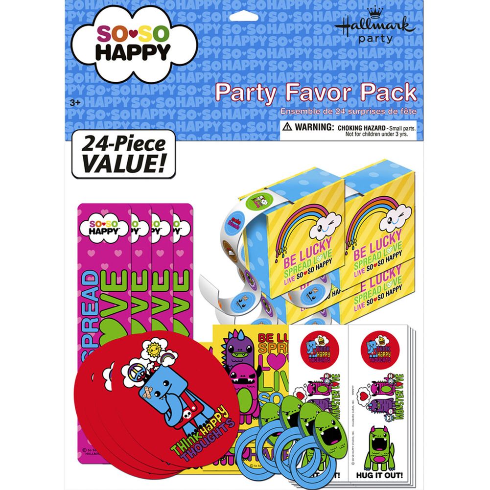 So So Happy Favor Pack