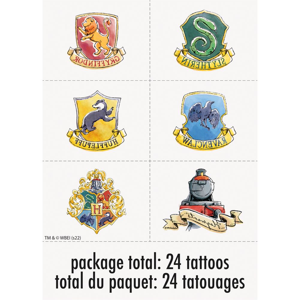 Harry Potter Tattoos (24ct)