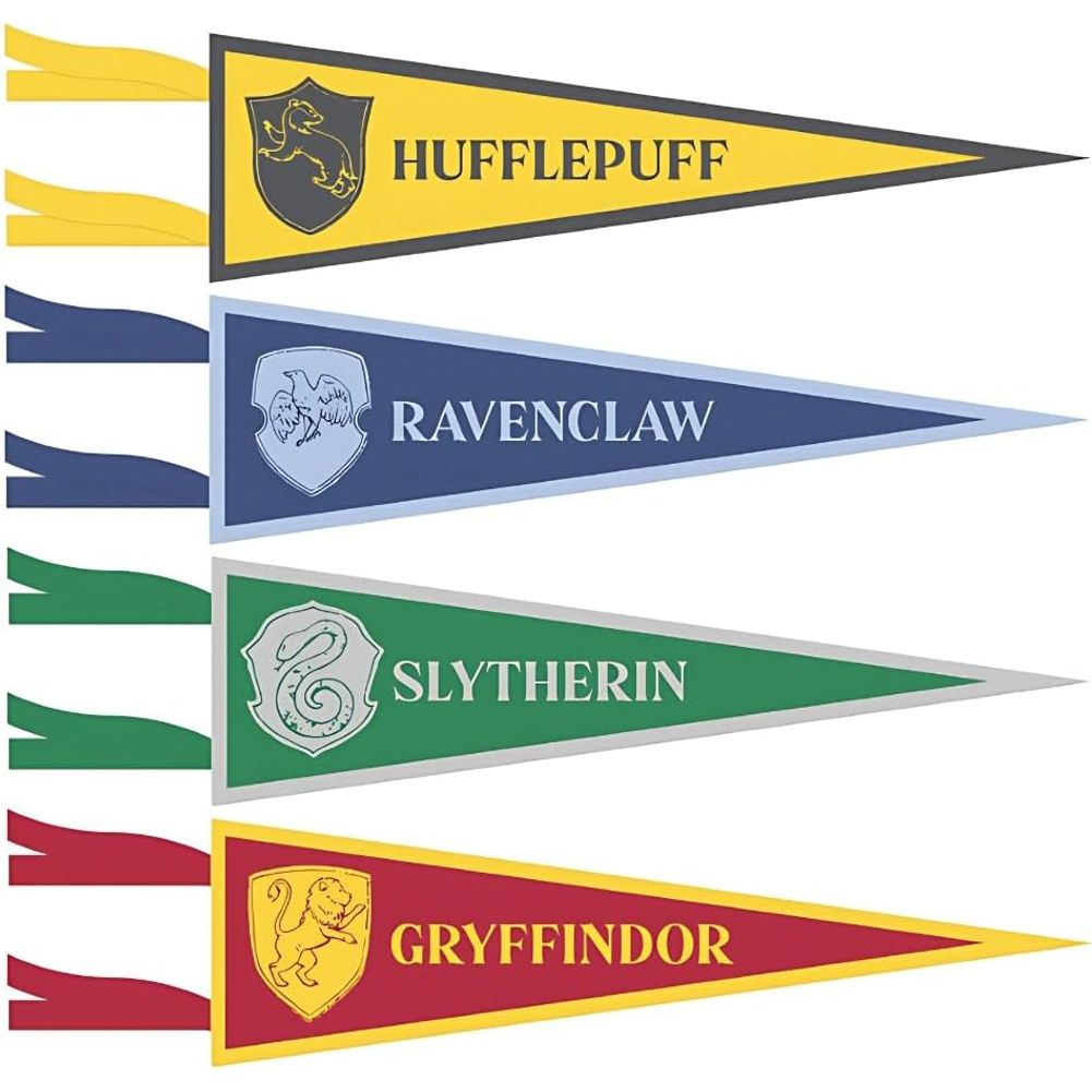 Harry Potter Fabric Pennants (4ct)
