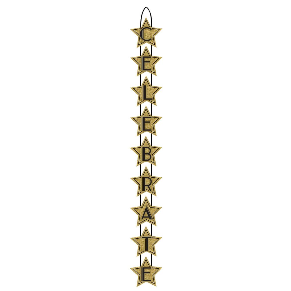 Celebrate Deluxe Vertical Sign