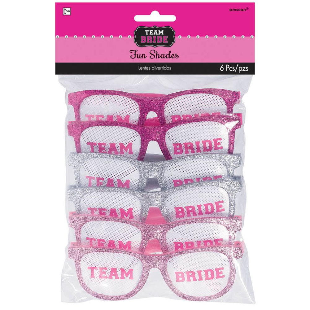 Team Bride Funshades (6ct)