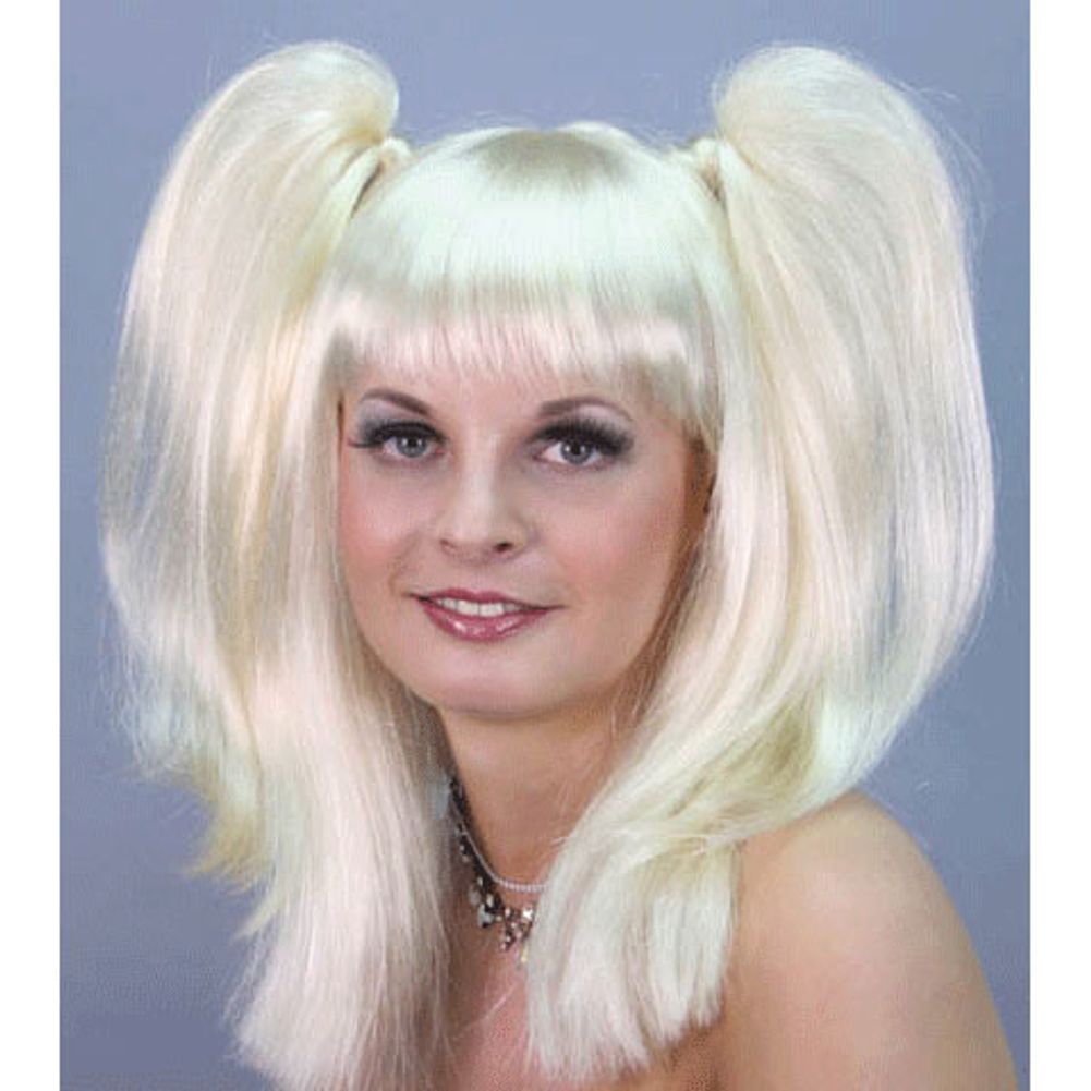 Baby Doll Pigtails Wig Blonde