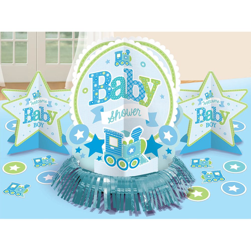 Welcome Little One Boy Table Decorating Kit