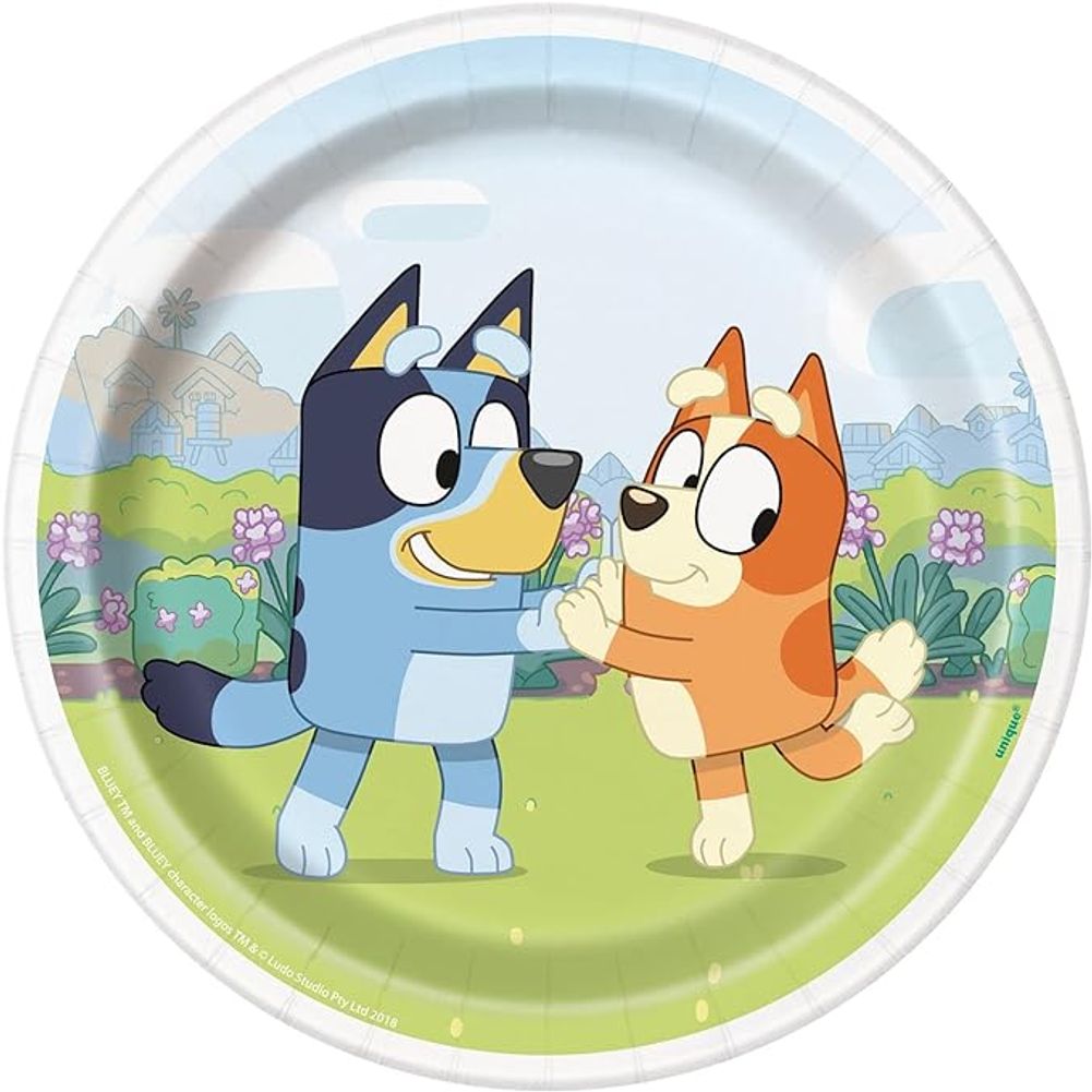 Bluey 7" Plates (8ct)