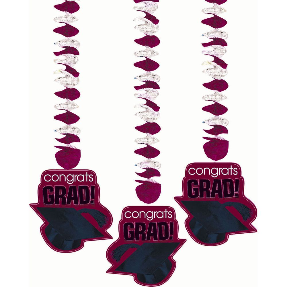 Congrats Grad Berry Dangling Cutouts