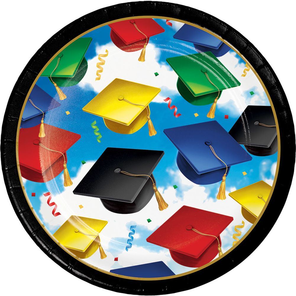 Grad Celebration Dessert Plates (50 ct)