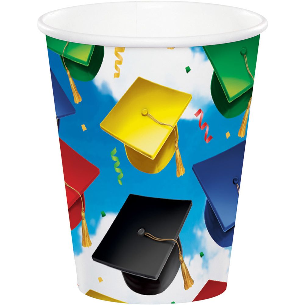 Grad Celebration 9oz Paper Cup (50ct)
