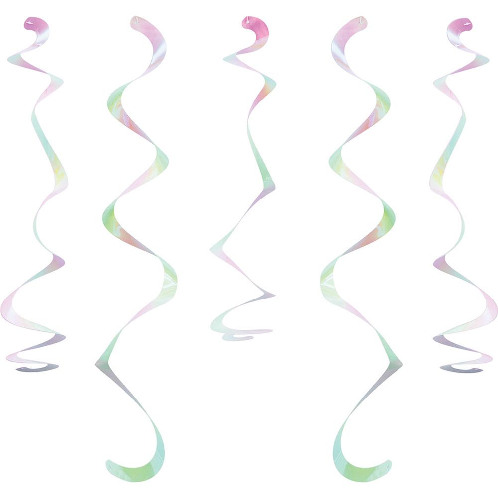Iridescent Party Dangling Cutouts (10 ct)