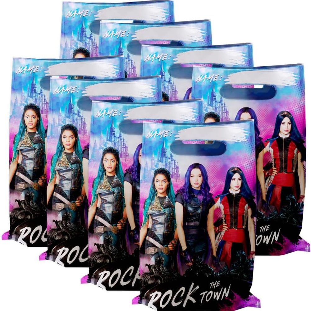 Disney Descendants 3 Multicolor Folded Loot Bag (8ct)