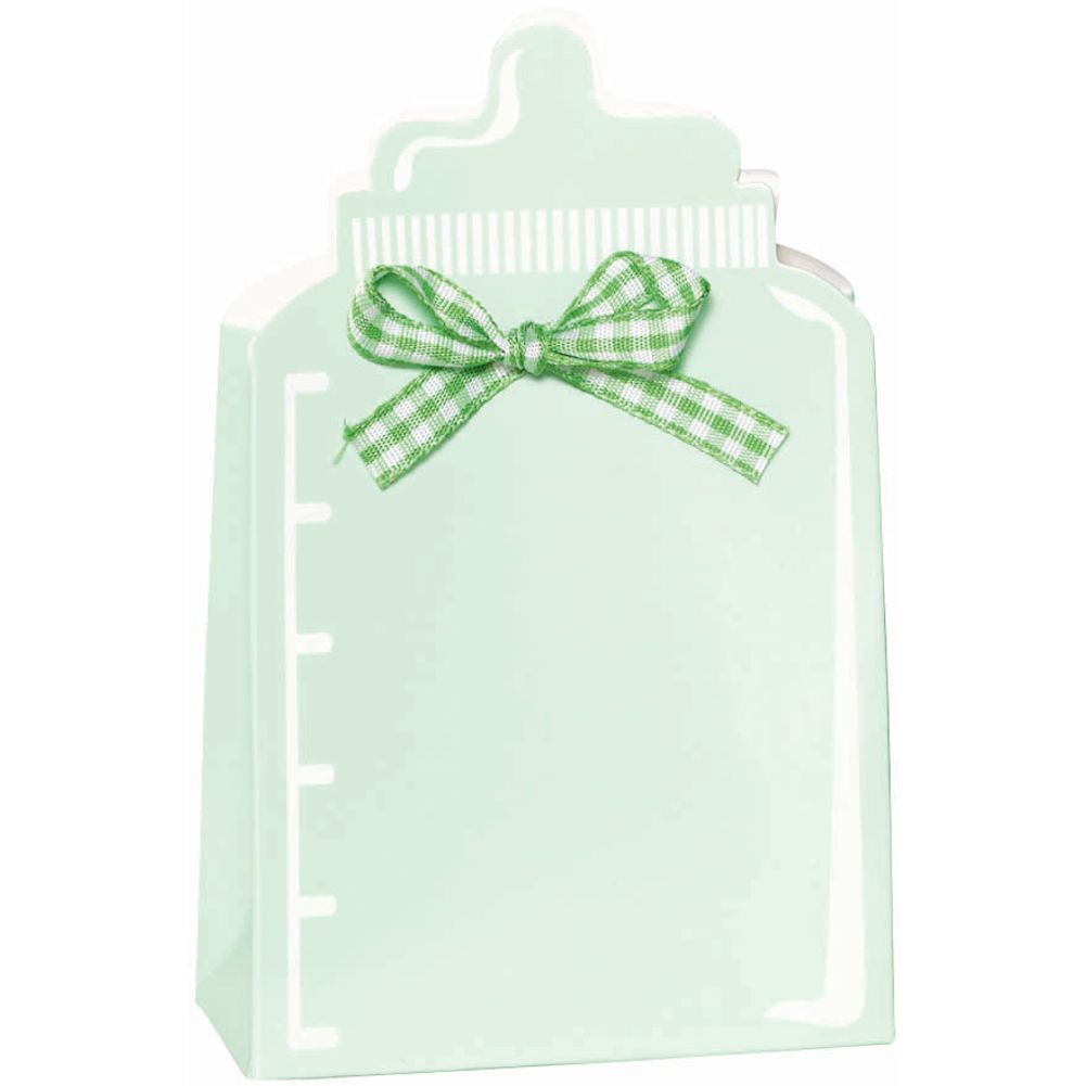 Bottle Shaped Favor Bag Green (24 ct)