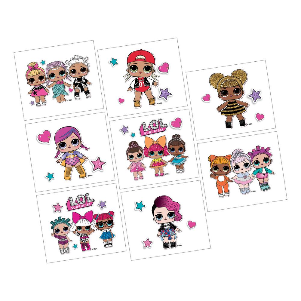 Lol Surprise! Tattoos (8 ct)