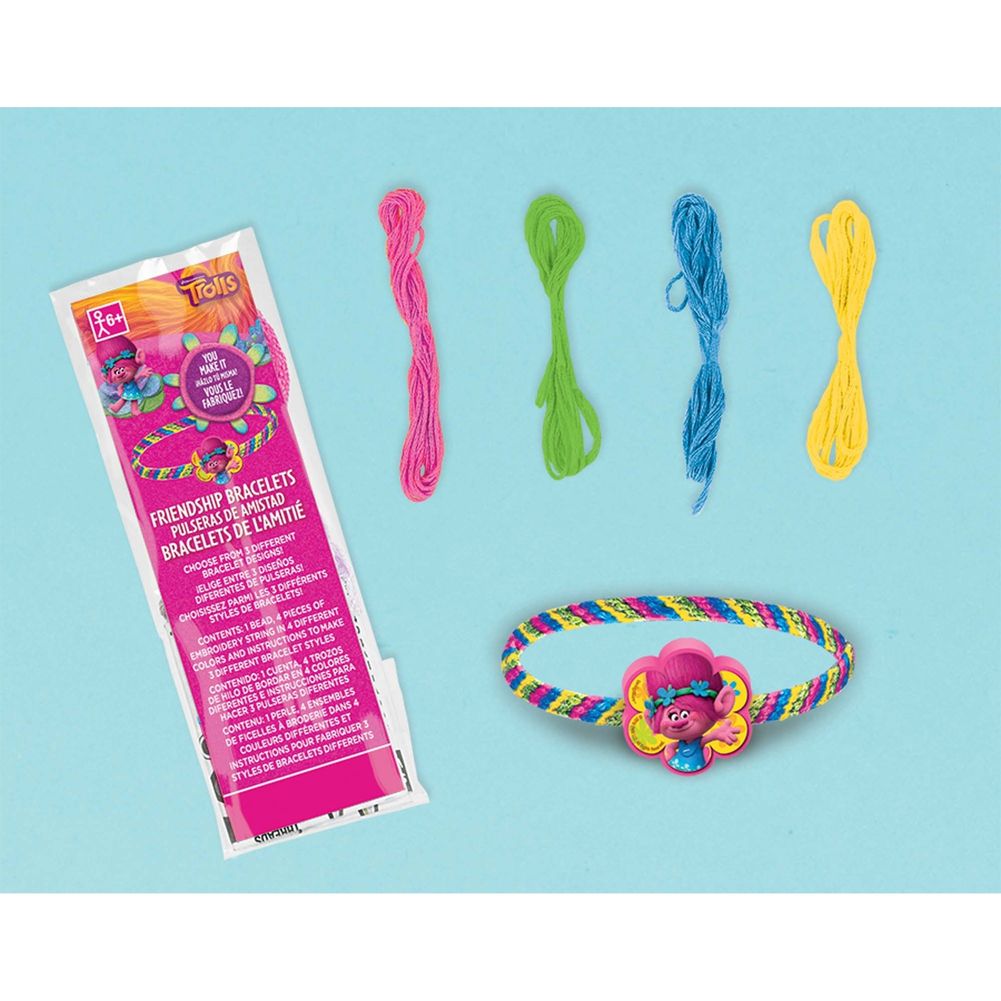 Trolls Friendship Bracelets (12 ct)