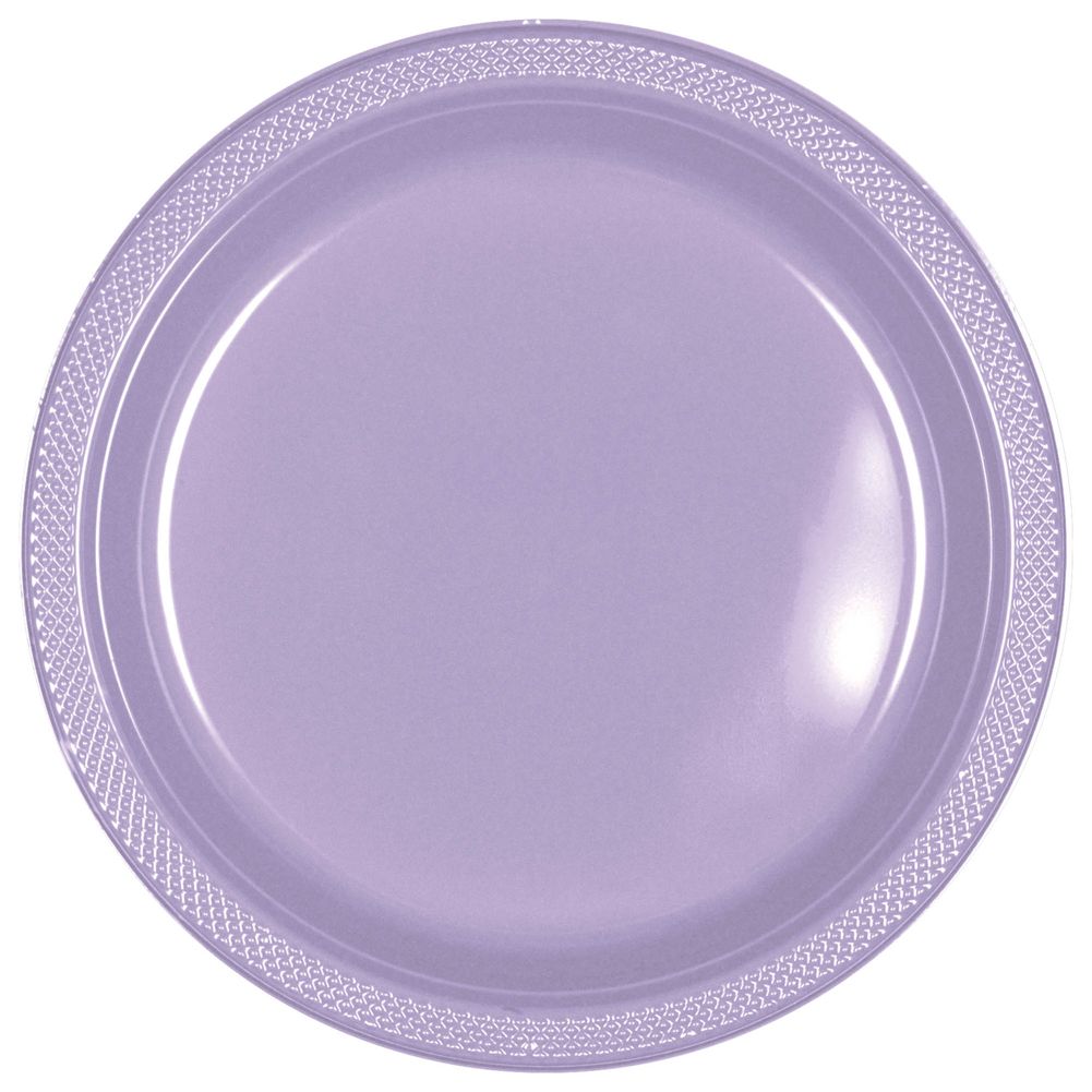 Lavender Plastic Dessert Plates (20ct)