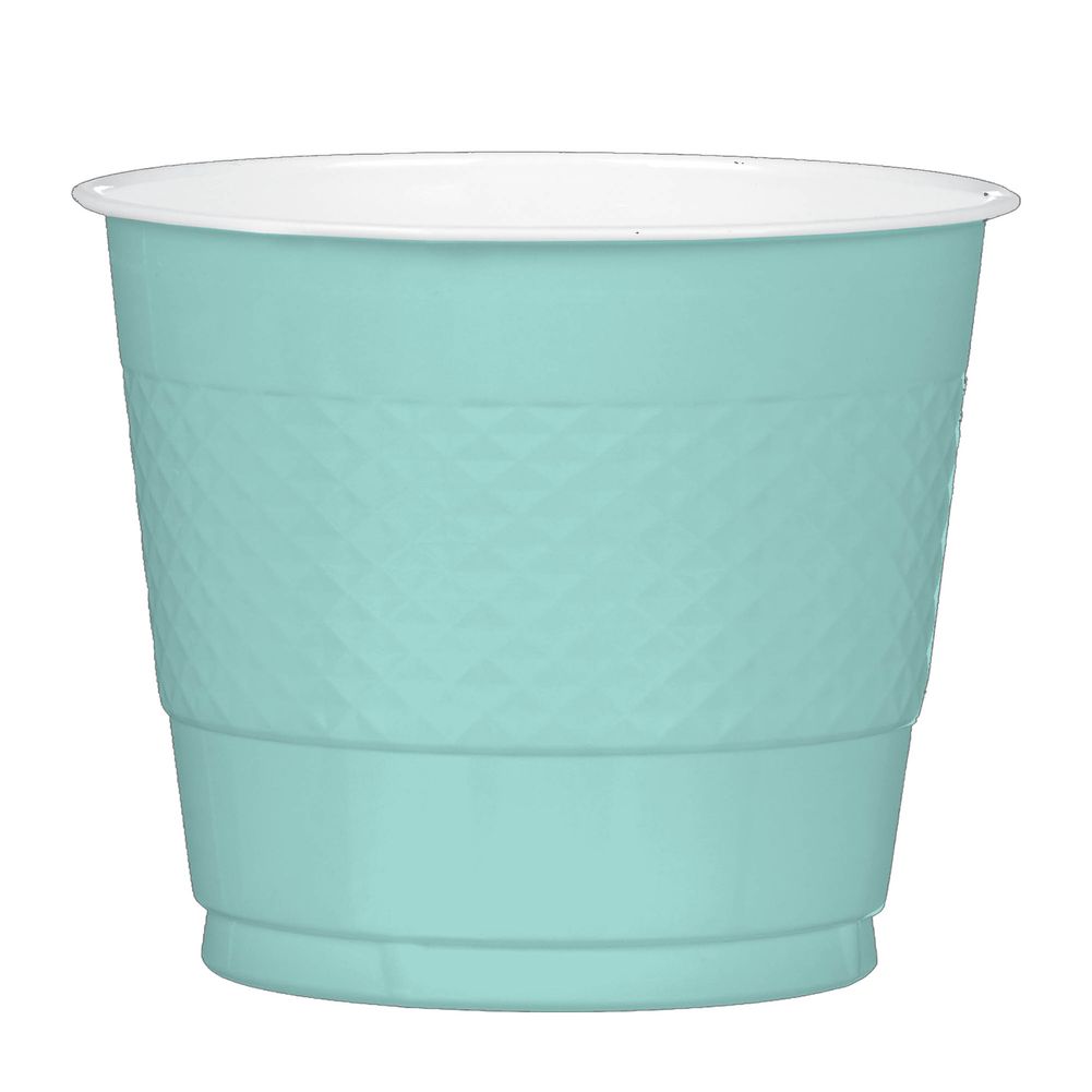 Robins Egg Blue 9oz Plastic Cups (20ct)