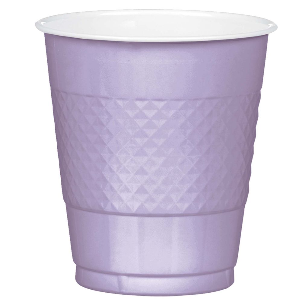 Lavender 12 oz Plastic Cups (20ct)