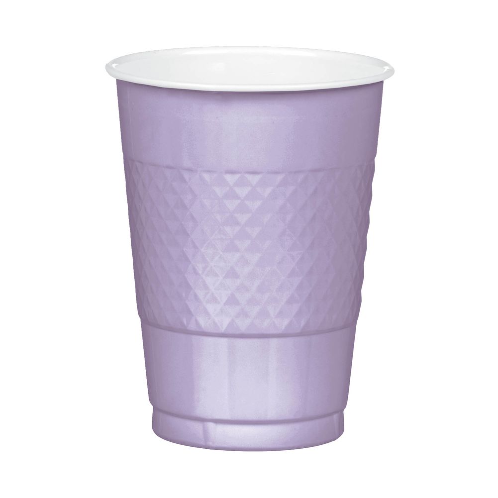 Lavender 16oz Plastic Cups (20ct)