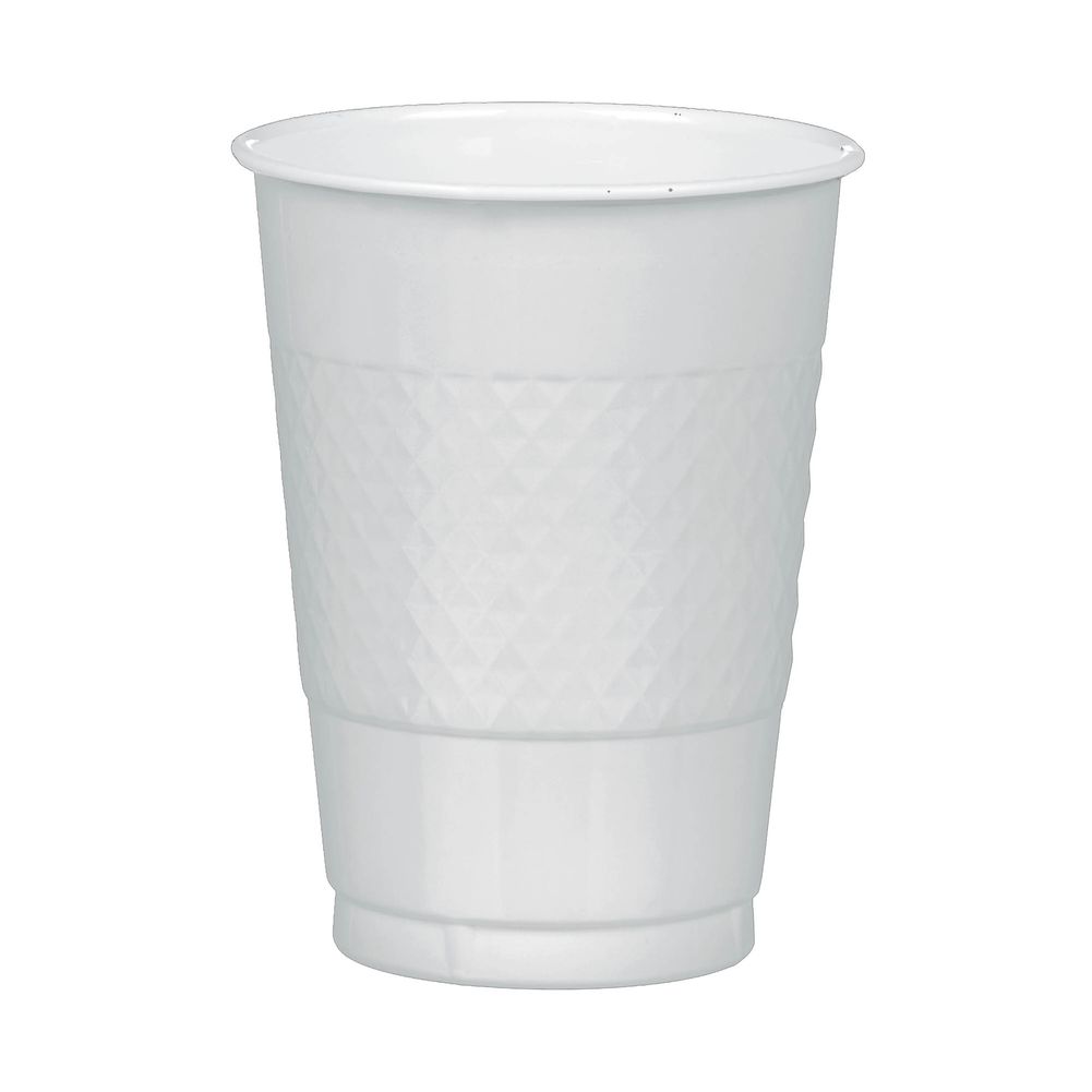 Silver 16oz Plastic Cups (20ct)