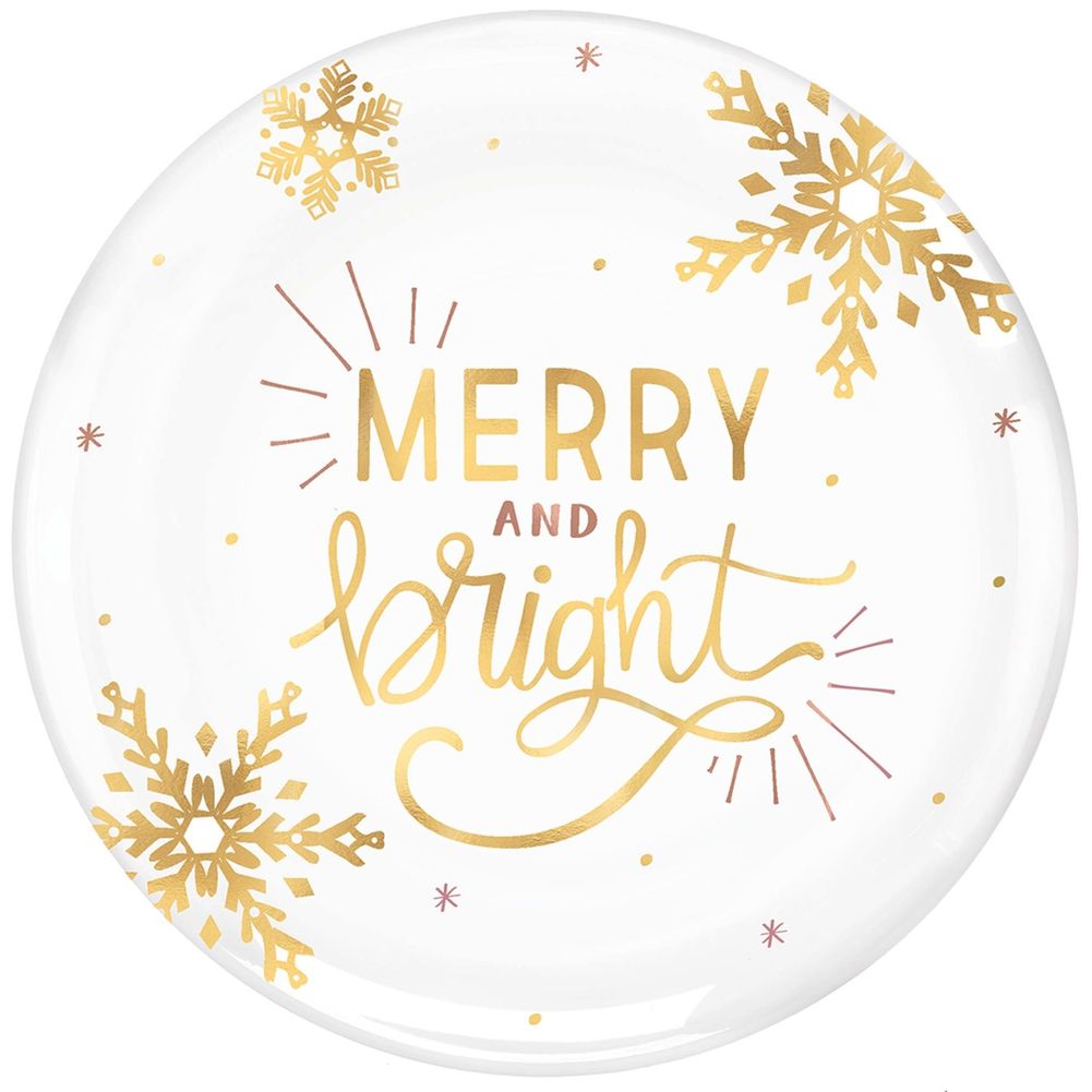 Merry & Bright Round Platter