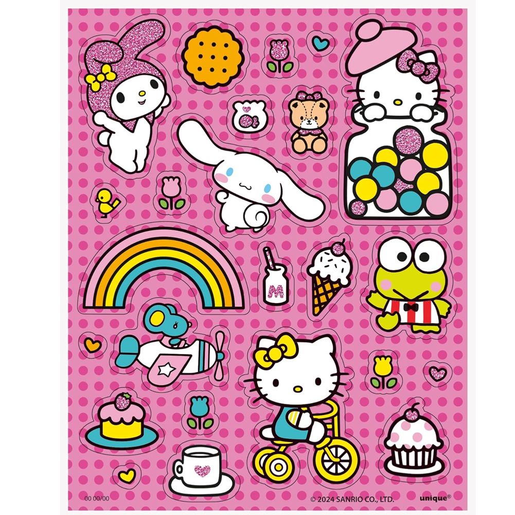 Hello Kitty Sticker Sheets (4ct)
