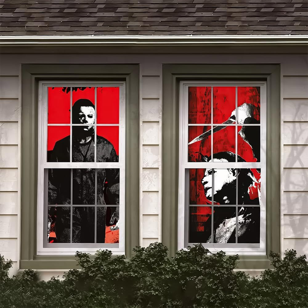 Halloween II Window Silhouette (2ct)