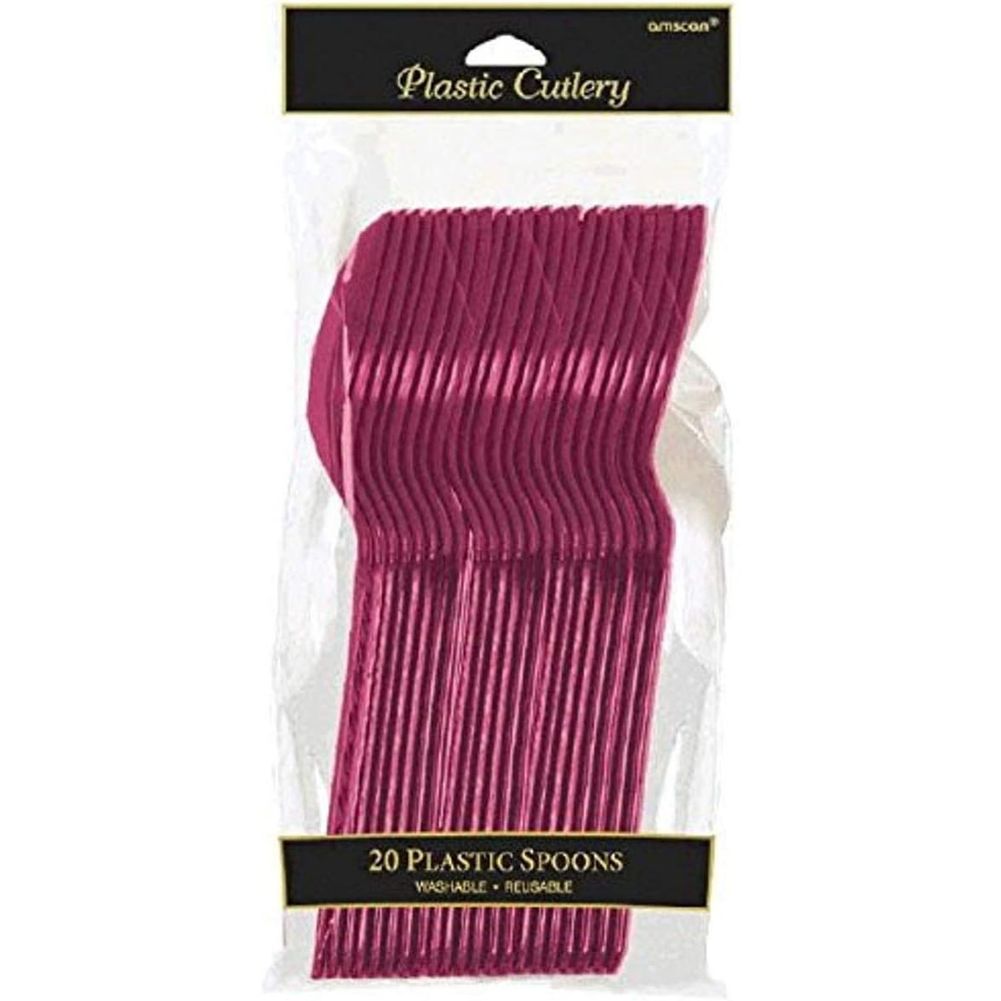 Berry Midweight Plastic Spoons (20ct)