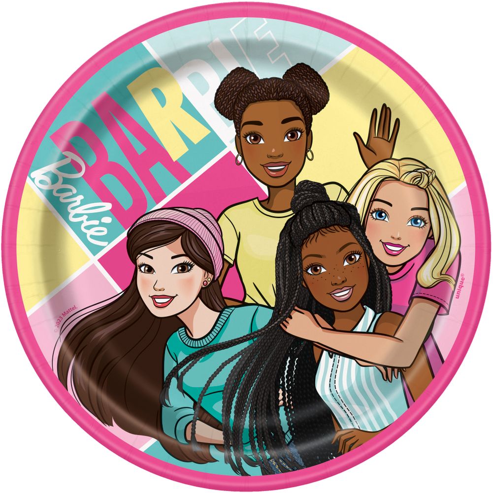 Barbie 7" Plates (8ct)