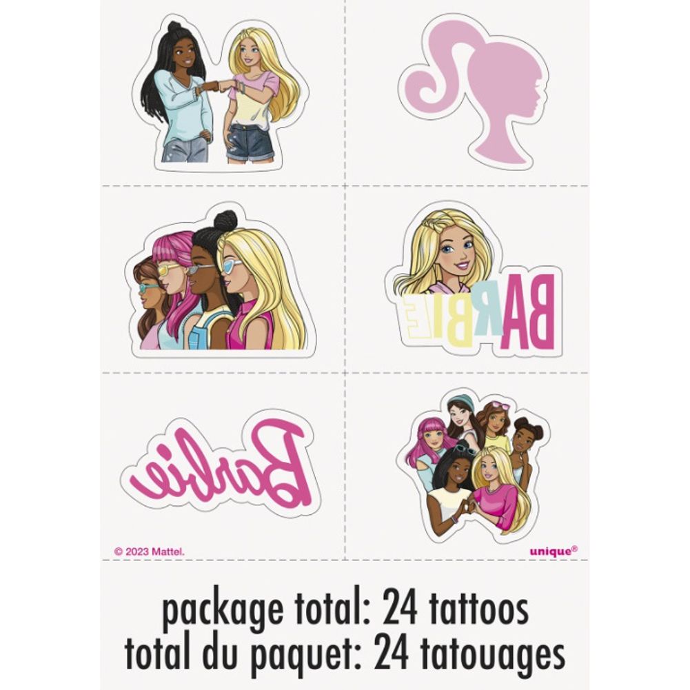 Barbie Tattoos (24ct)