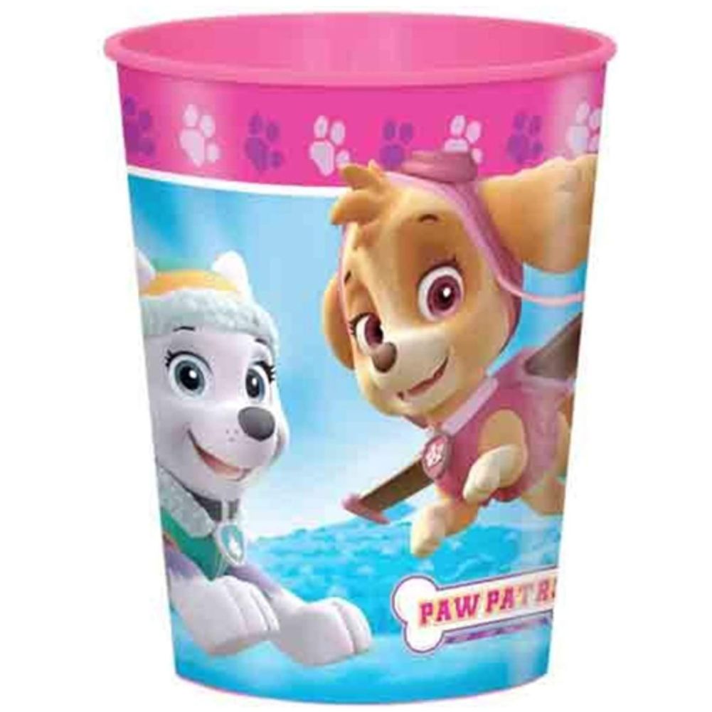 Paw Patrol Girl 16oz Plastic Stadium Cup (1ct)