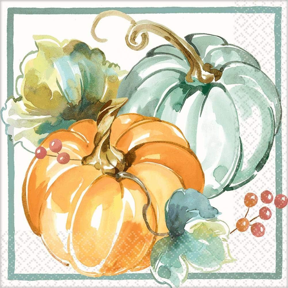 Muted Autumn Luncheon Napkins (16ct)