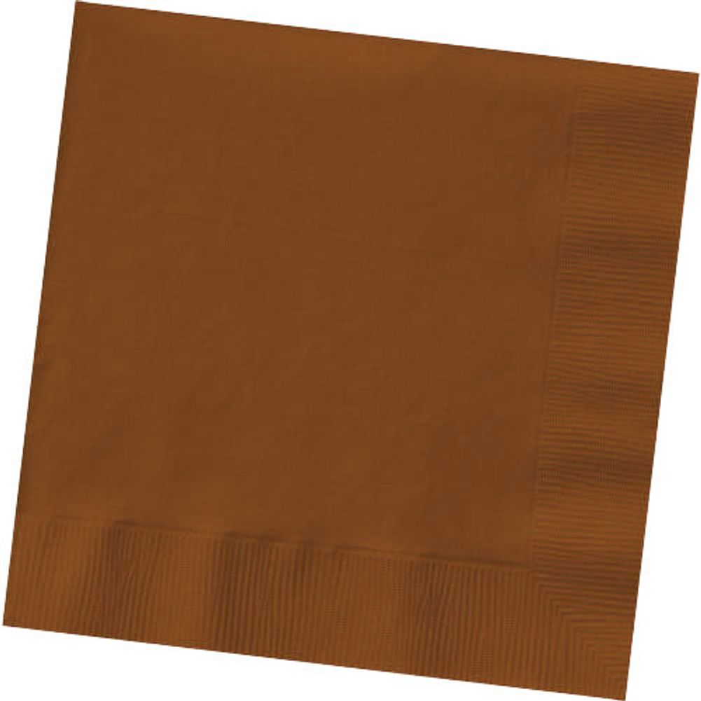 Chocolate Brown 2-Ply Dinner Napkins (20ct)