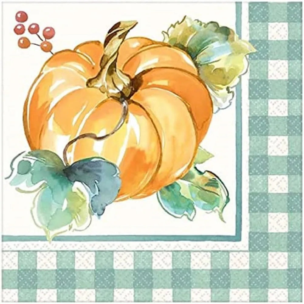 Muted Autumn Dinner Napkins (16ct)