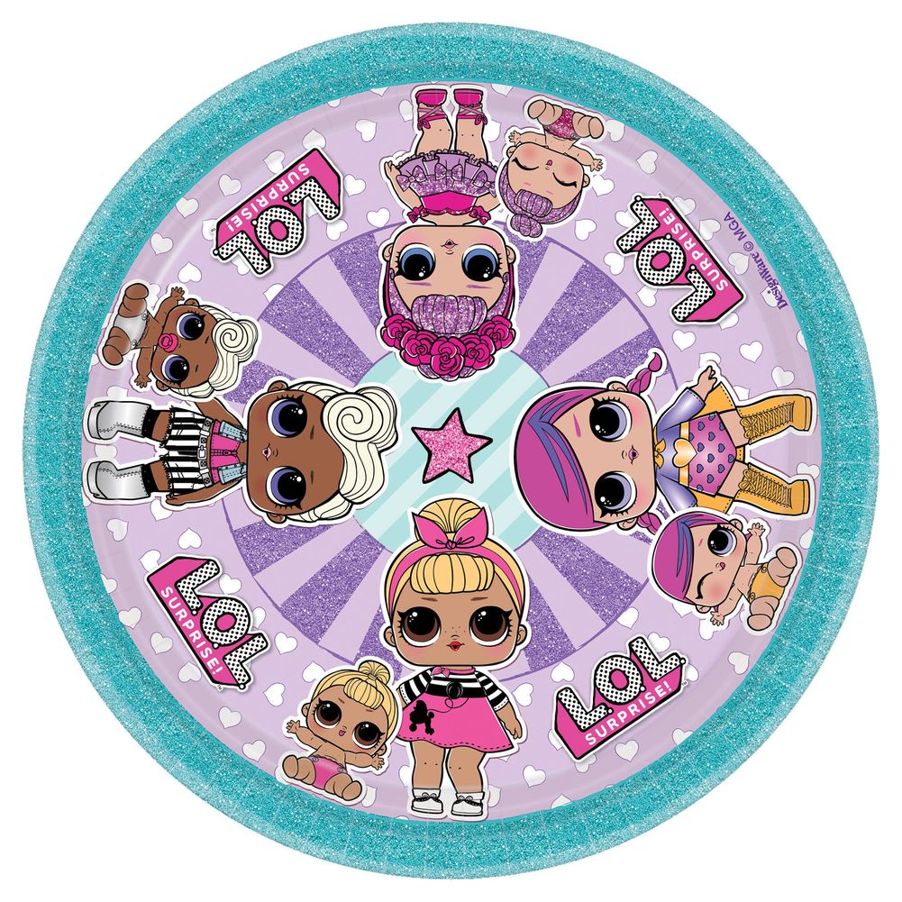 Lol Surprise! Dessert Plates (8 ct)