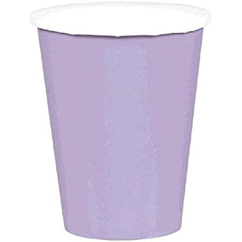 Lavender 9oz Paper Cups (8ct)