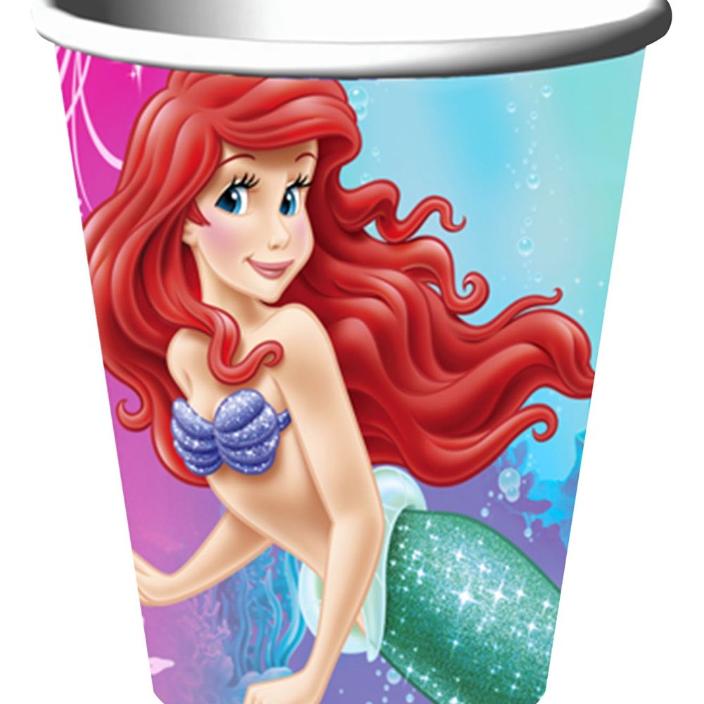 The Little Mermaid 9oz Paper Cups (8ct)