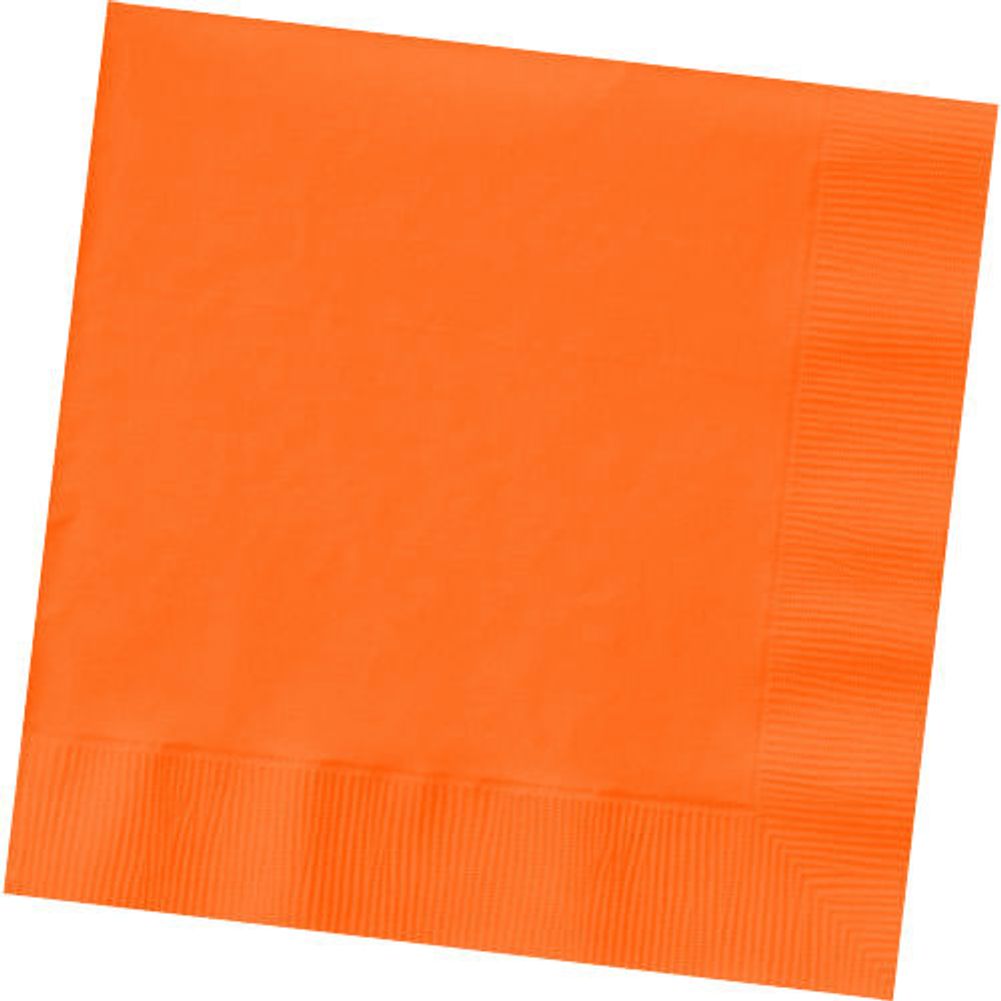 Orange Peel Beverage Napkins (100ct)