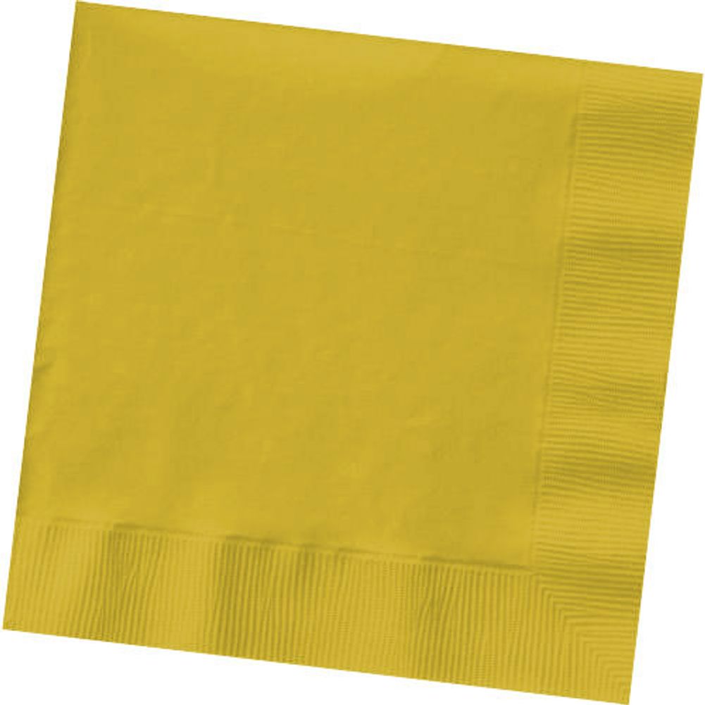Yellow Sunshine Beverage Napkins (100ct)