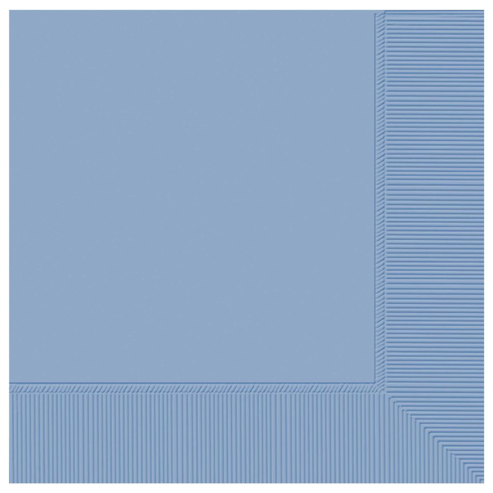 Pastel Blue 2-Ply Beverage Napkins (40ct)
