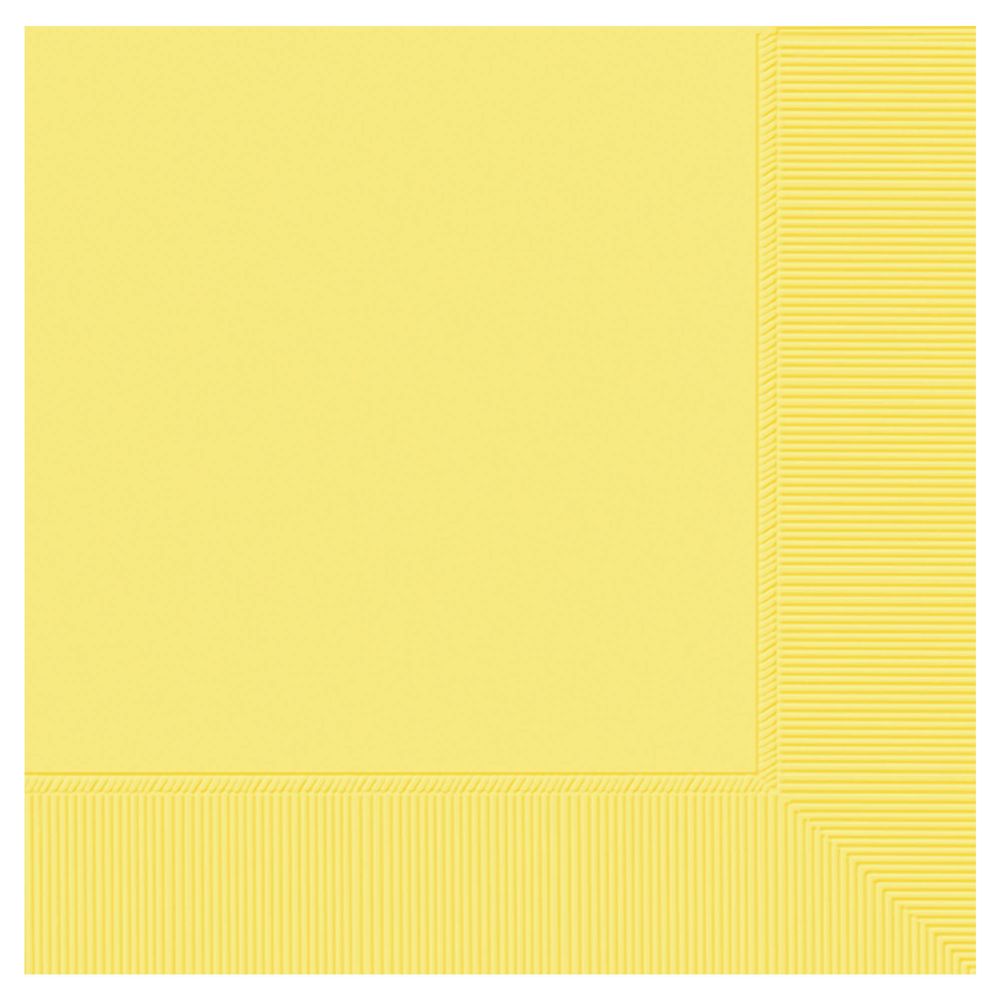 Light Yellow 2-Ply Beverage Napkins (40ct)