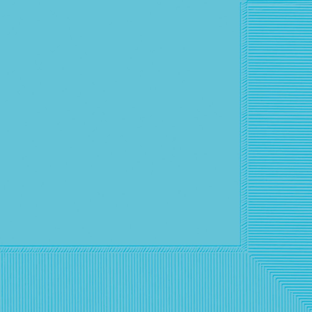 Caribbean Blue 2-Ply Beverage Napkins (40ct)