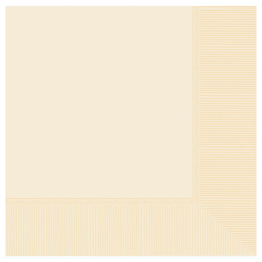 Vanilla Creme 2-Ply Beverage Napkins (40ct)