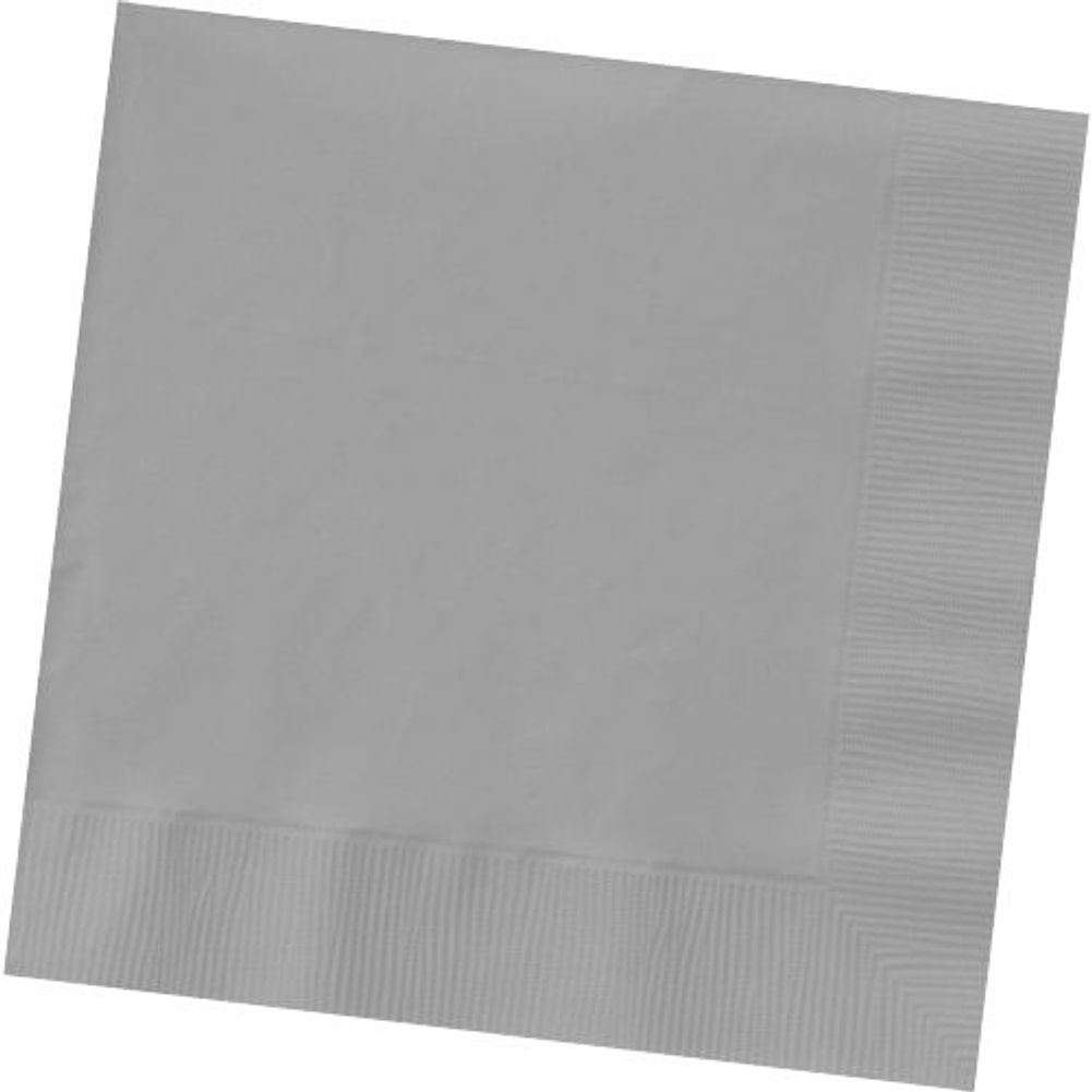 Silver Luncheon Napkins (100ct)
