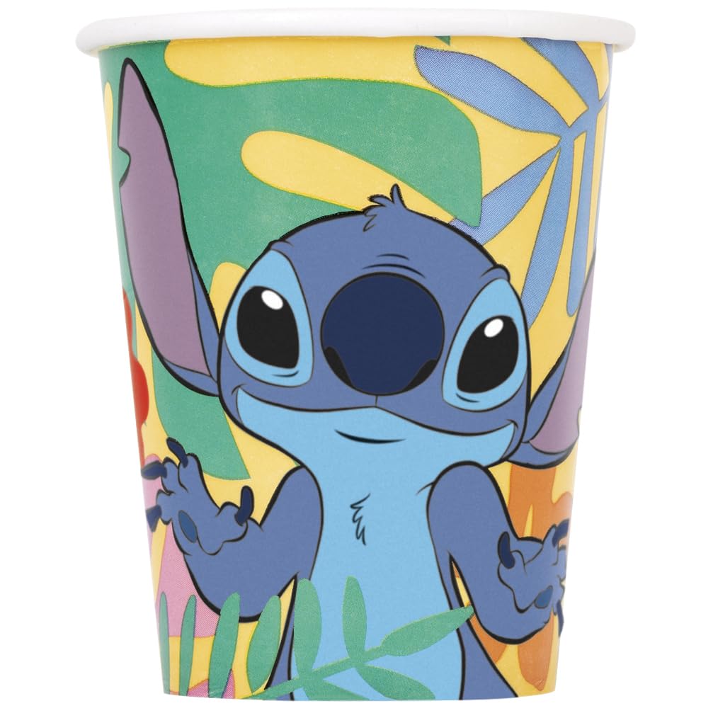 Lilo and Stitch Birthday Party Kit for 16 – 9 Inch Plates, Napkins, Table Cover and Cups (49 pc) – photo 5