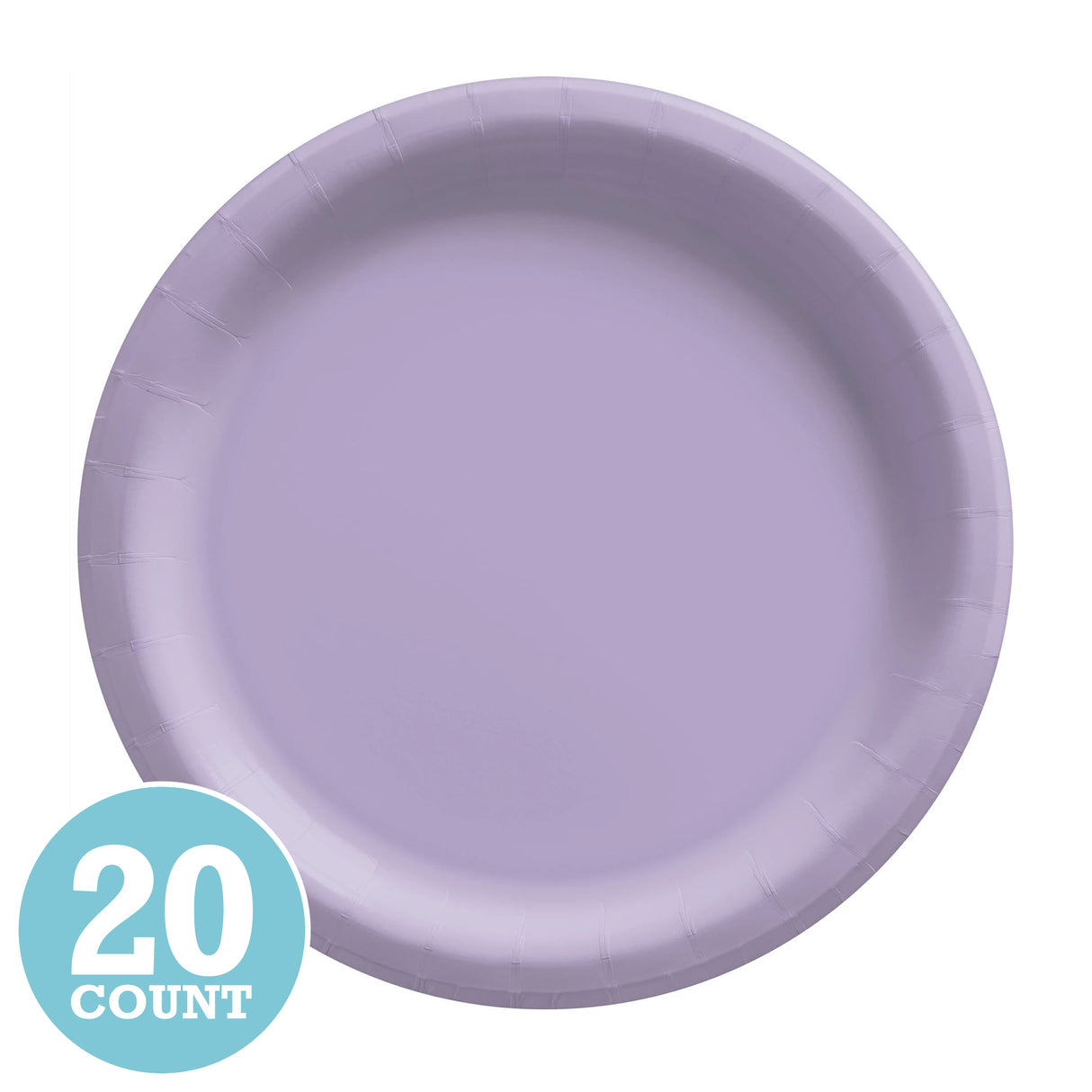 Lavender Paper Dinner Plates (20ct)