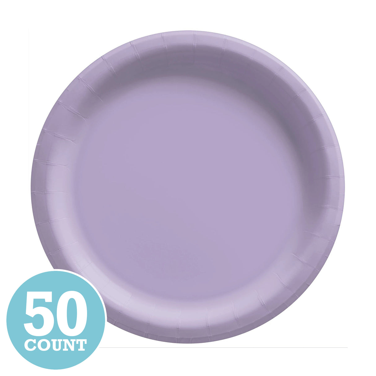Lavender Paper Dinner Plates (50ct)
